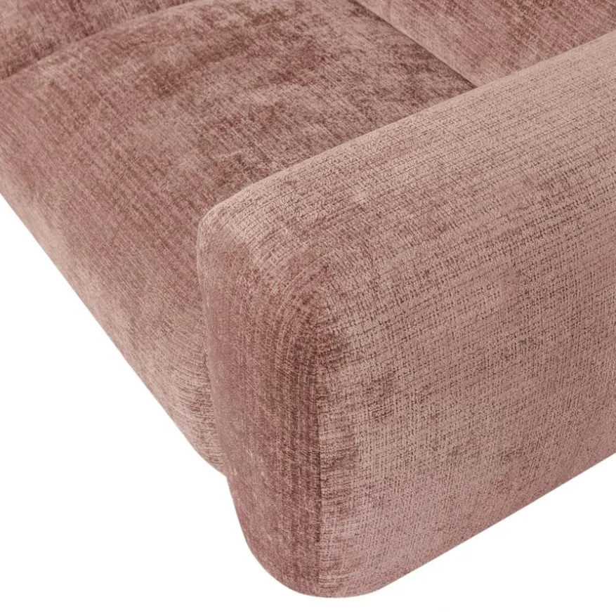 WOOOD Hoekbank Cloud Links Roze