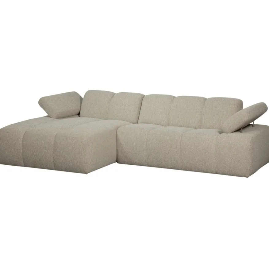WOOOD Hoekbank Mojo Links Beige