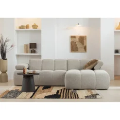 WOOOD Hoekbank Mojo Rechts Beige