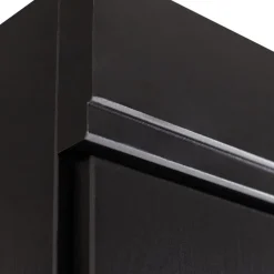 WOOOD Kledingkast Connect Zwart - 94x195x53 cm
