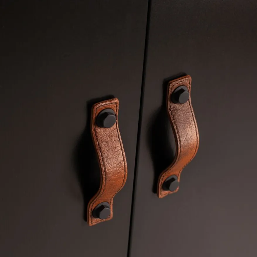 WOOOD Kledingkast Dian Zwart - 94x180x40 cm