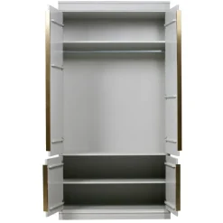 WOOOD Kledingkast Organize Mist - 110x215x62 cm