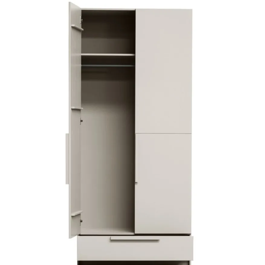 WOOOD Kledingkast Pure Dust - 95x215x60 cm