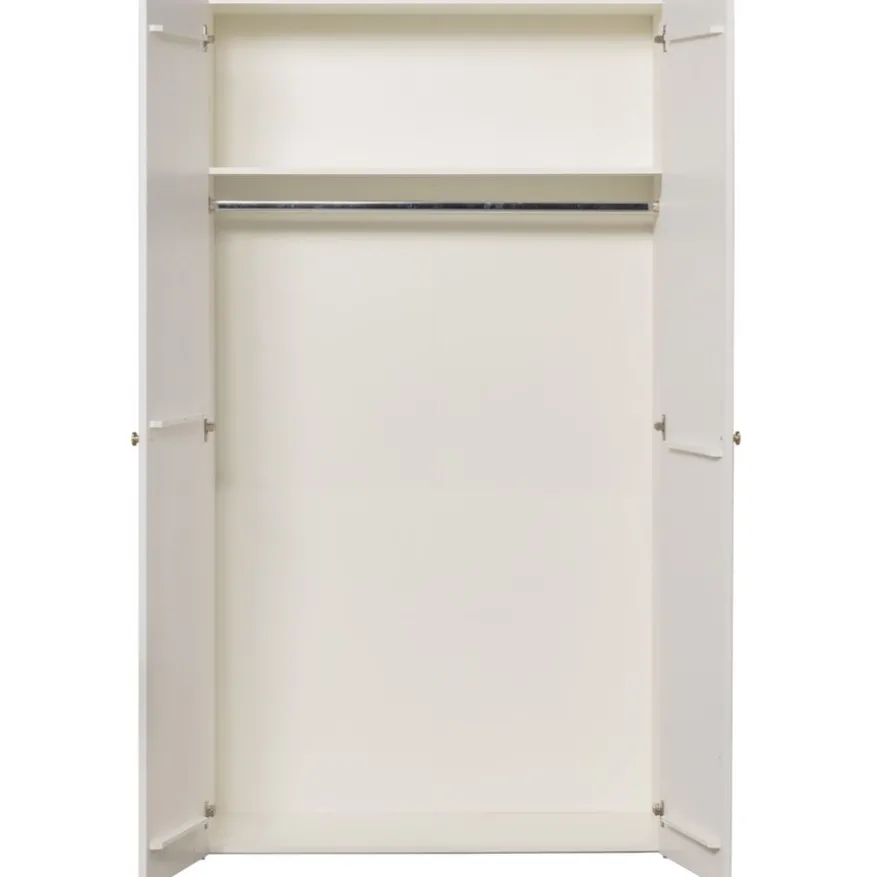 WOOOD Kledingkast Sipke Wit - 110x200x55 cm