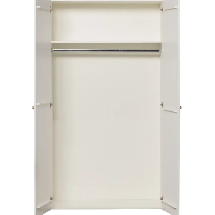 WOOOD Kledingkast Sipke Wit - 110x200x55 cm