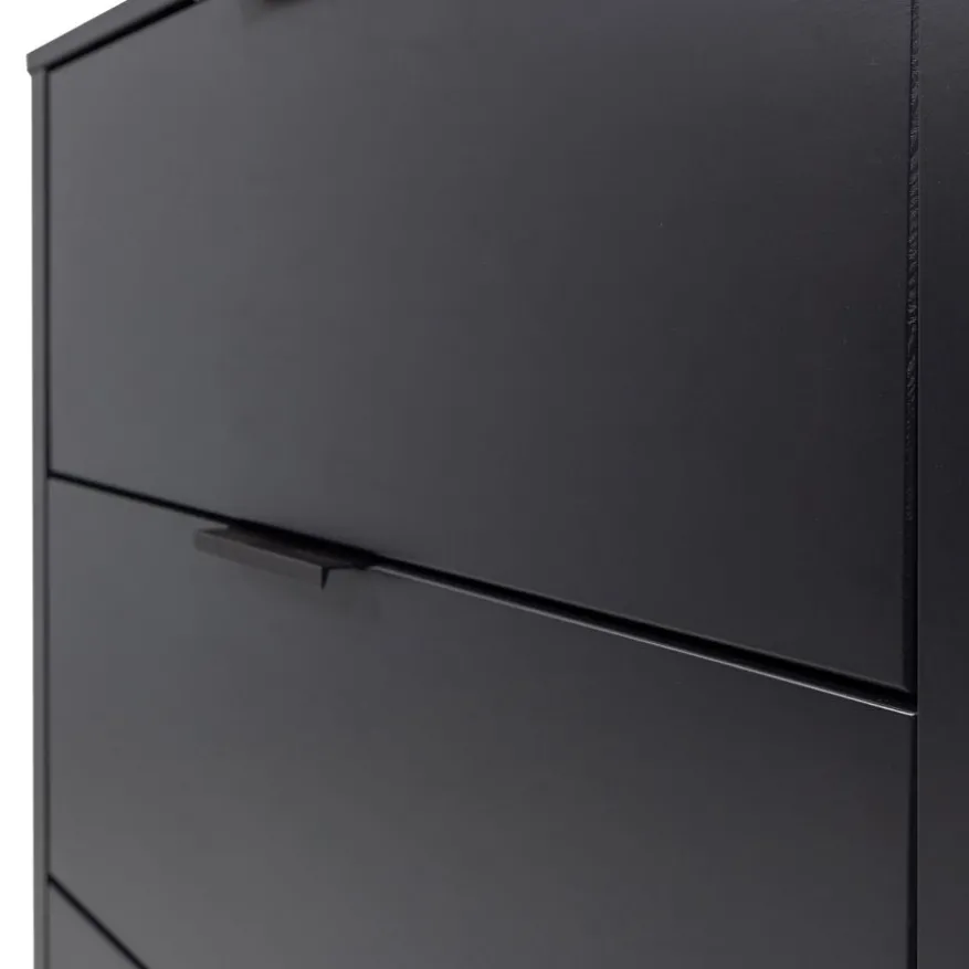WOOOD Ladekast Gunnar Zwart - 94x93x52 cm