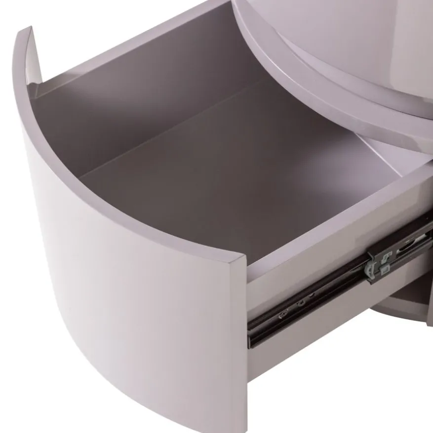 WOOOD Ladekast Lunex Lichtgrijs - 40x50x40 cm