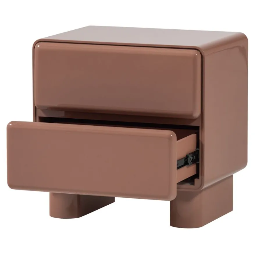 WOOOD Ladekast Lustra Oudroze - 57x43x57 cm