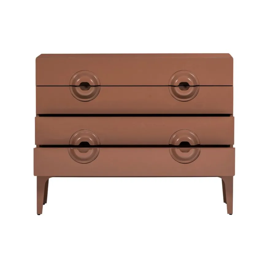 WOOOD Ladekast Merge Oudroze - 110x89x44 cm