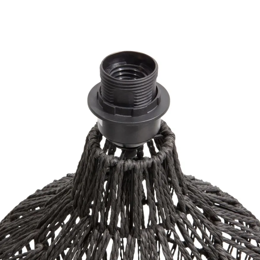 WOOOD Lampenvoet Macy Zwart - E27 - Ø 44 cm