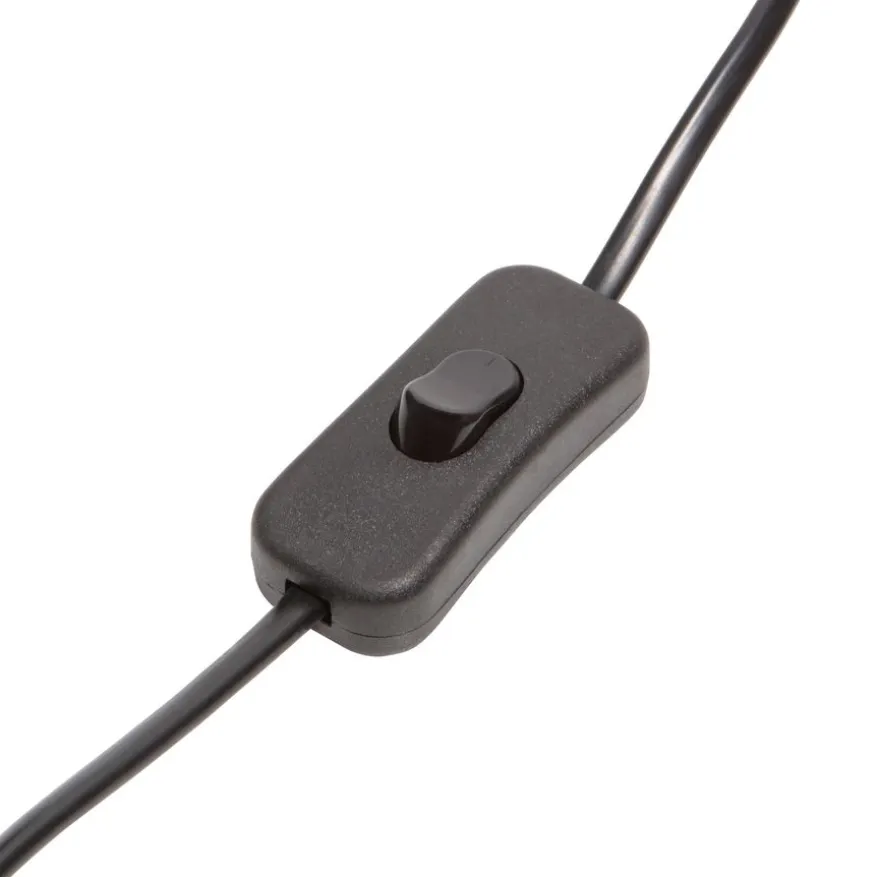 WOOOD Lampenvoet Macy Zwart - E27 - Ø 44 cm