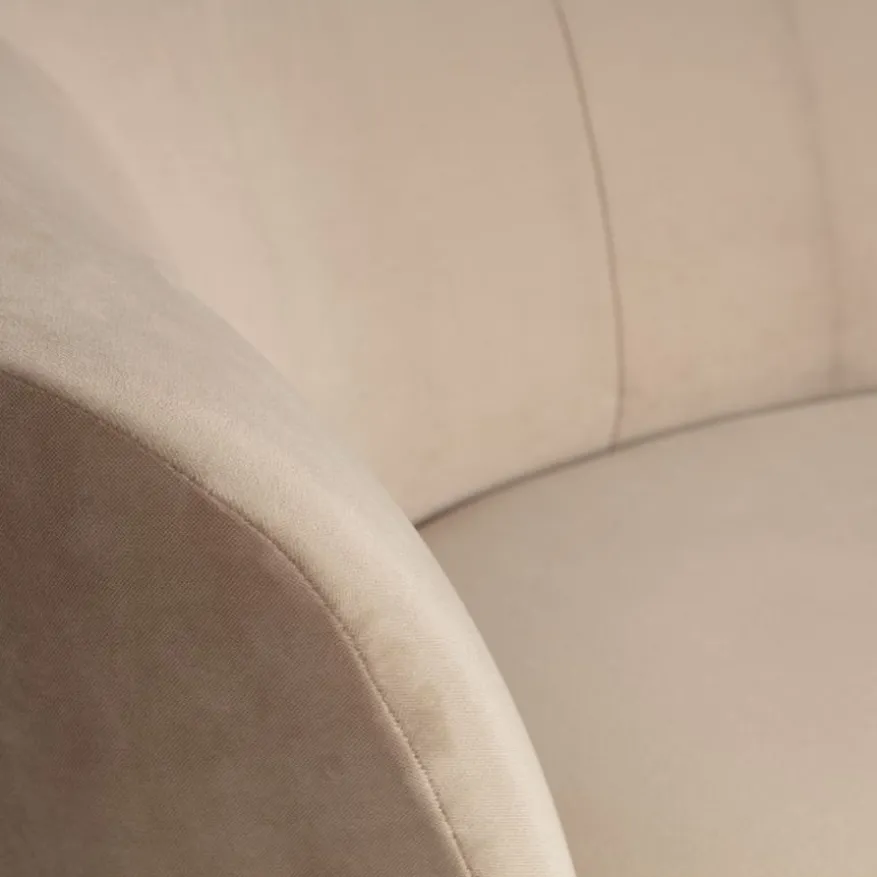 WOOOD Lounge Fauteuil Sara Khaki