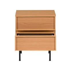 WOOOD Nachtkastje Tours Naturel - 45x51x42 cm