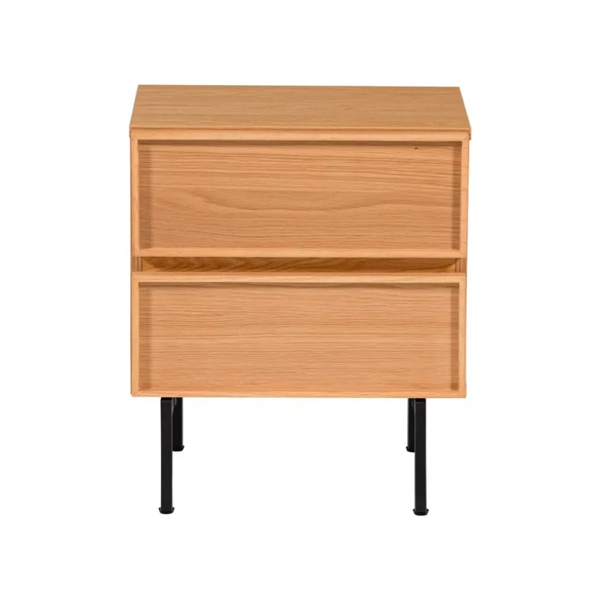 WOOOD Nachtkastje Tours Naturel - 45x51x42 cm