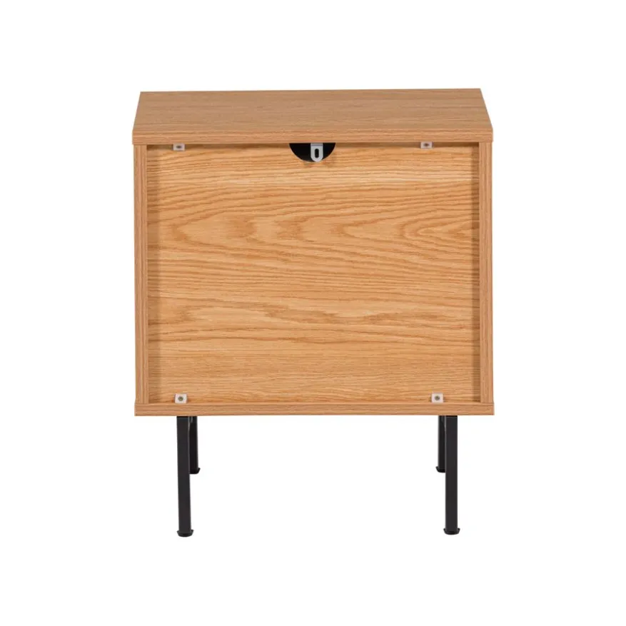 WOOOD Nachtkastje Tours Naturel - 45x51x42 cm