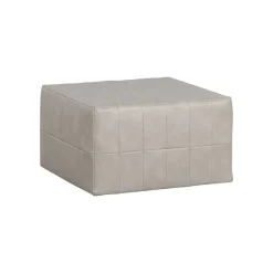 WOOOD Poef Patchwork Beige - 60x60 cm