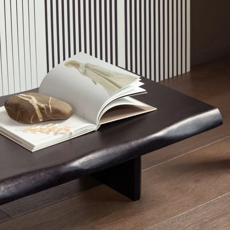 WOOOD Salontafel Cali Zwart - 120x55 cm