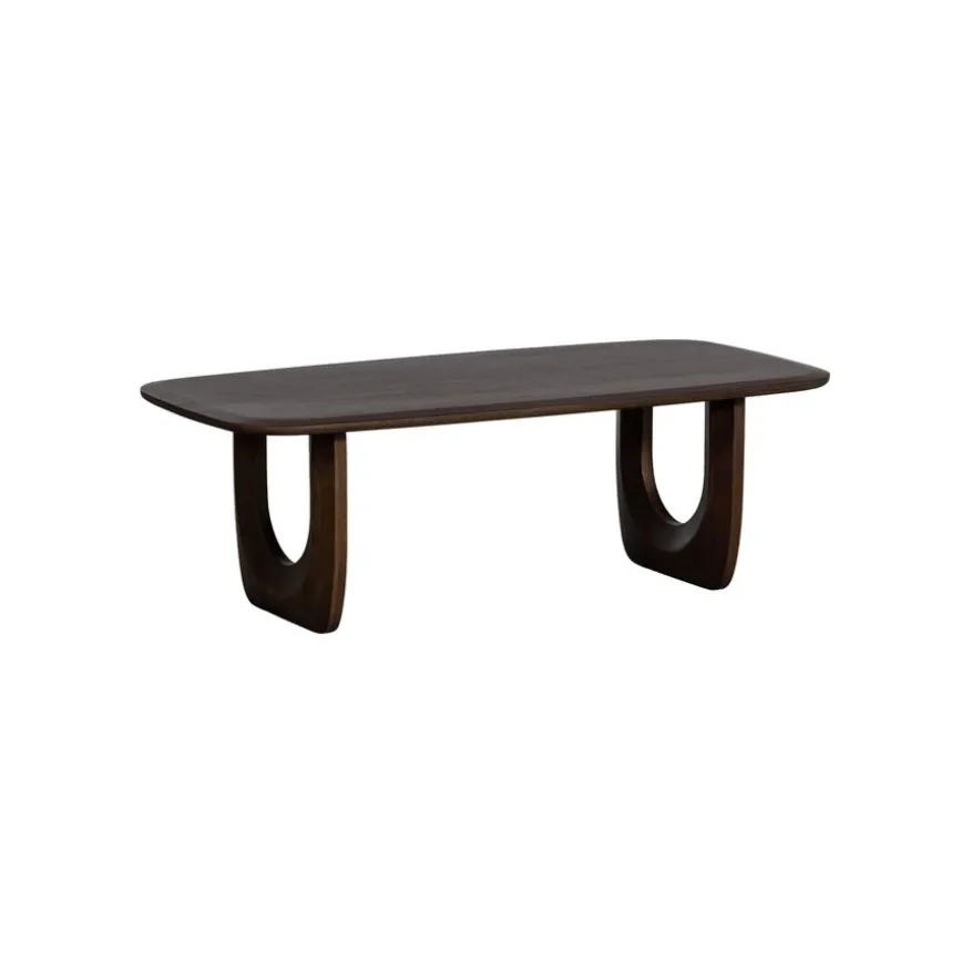 WOOOD Salontafel Frequent Donkerbruin - 120x60 cm