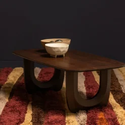 WOOOD Salontafel Frequent Donkerbruin - 120x60 cm
