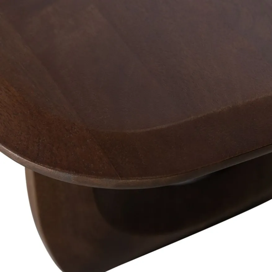 WOOOD Salontafel Frequent Donkerbruin - 120x60 cm