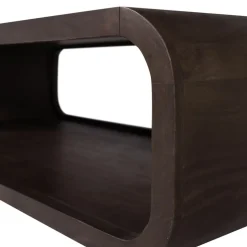 WOOOD Salontafel Kinu Donkerbruin - 120x60 cm