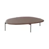 WOOOD Salontafel Kota Bruin - 121x97 cm