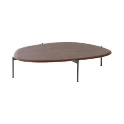 WOOOD Salontafel Kota Bruin - 121x97 cm