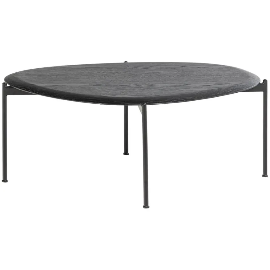 WOOOD Salontafel Kota Zwart - 92x67 cm
