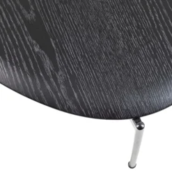 WOOOD Salontafel Kota Zwart - 92x67 cm