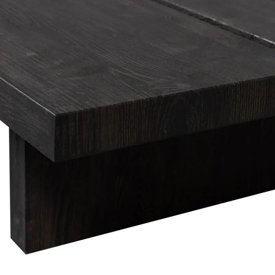 WOOOD Salontafel Lion Donkerbruin - 140x60 cm