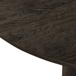 WOOOD Salontafel Maan Donkerbruin - Ø 100 cm