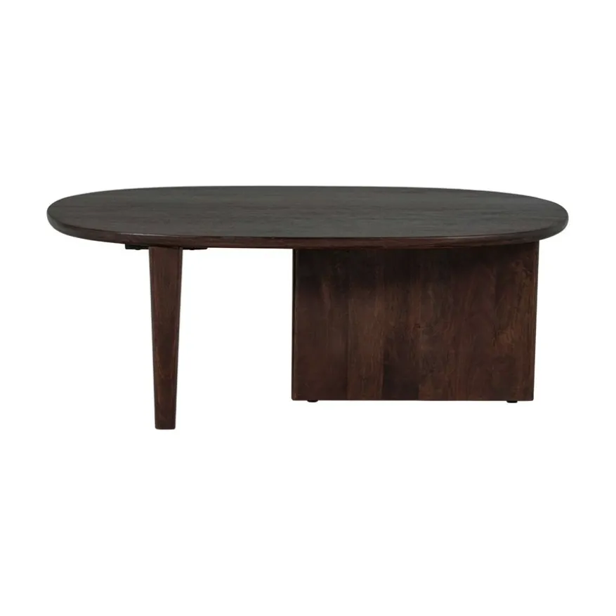 WOOOD Salontafel Seam Walnoot - 110x60 cm