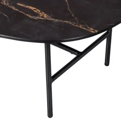 WOOOD Salontafel Vajen Zwart - 80x60 cm