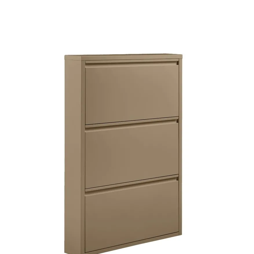 WOOOD Schoenenkast Sabine Zand - 66x103x16 cm