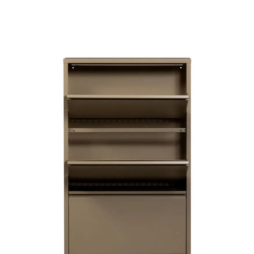 WOOOD Schoenenkast Sabine Zand - 66x103x16 cm