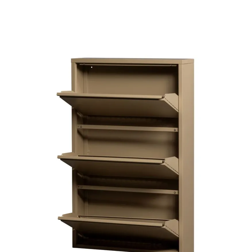 WOOOD Schoenenkast Sabine Zand - 66x103x16 cm