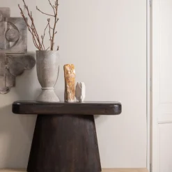 WOOOD Sidetable Amco Bruin / Zwart - 120x76x40 cm