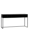 WOOOD Sidetable Silas Zwart - 140x74x40 cm