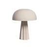 WOOOD Tafellamp Virel Lichtgrijs - E27 - 29 cm hoog
