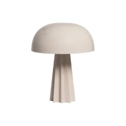 WOOOD Tafellamp Virel Lichtgrijs - E27 - 29 cm hoog