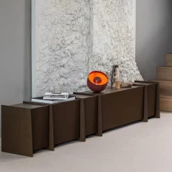 WOOOD TV-meubel Brock Middenbruin - 200x53x44 cm