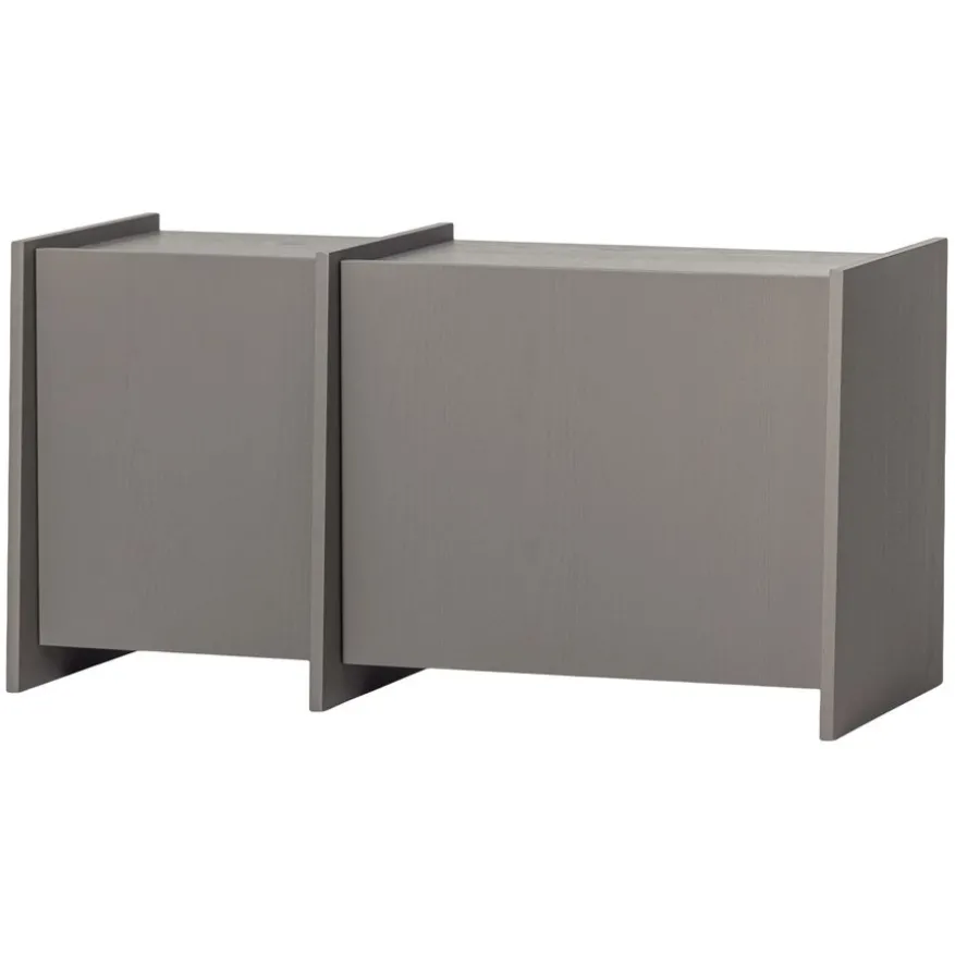 WOOOD TV-meubel Brock Warmgrijs - 102x53x44 cm
