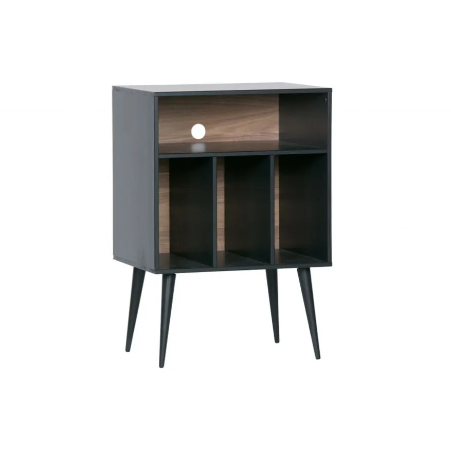 WOOOD TV-meubel James Zwart - 60x83x44 cm