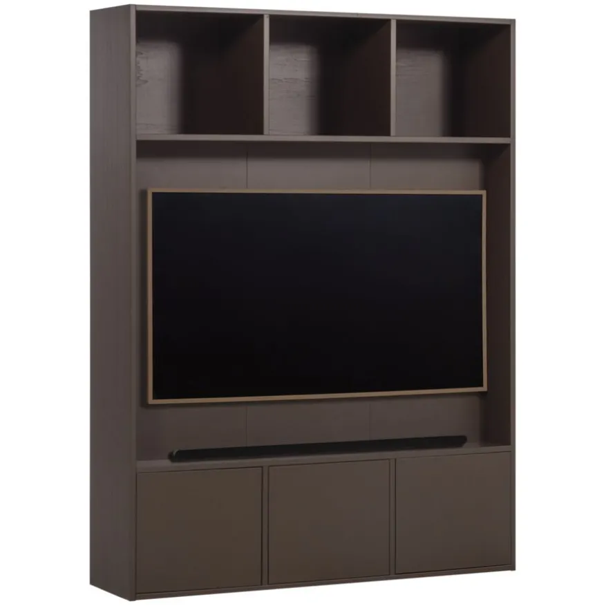 WOOOD TV-meubel Meggy Middenbruin - 160x215x40 cm