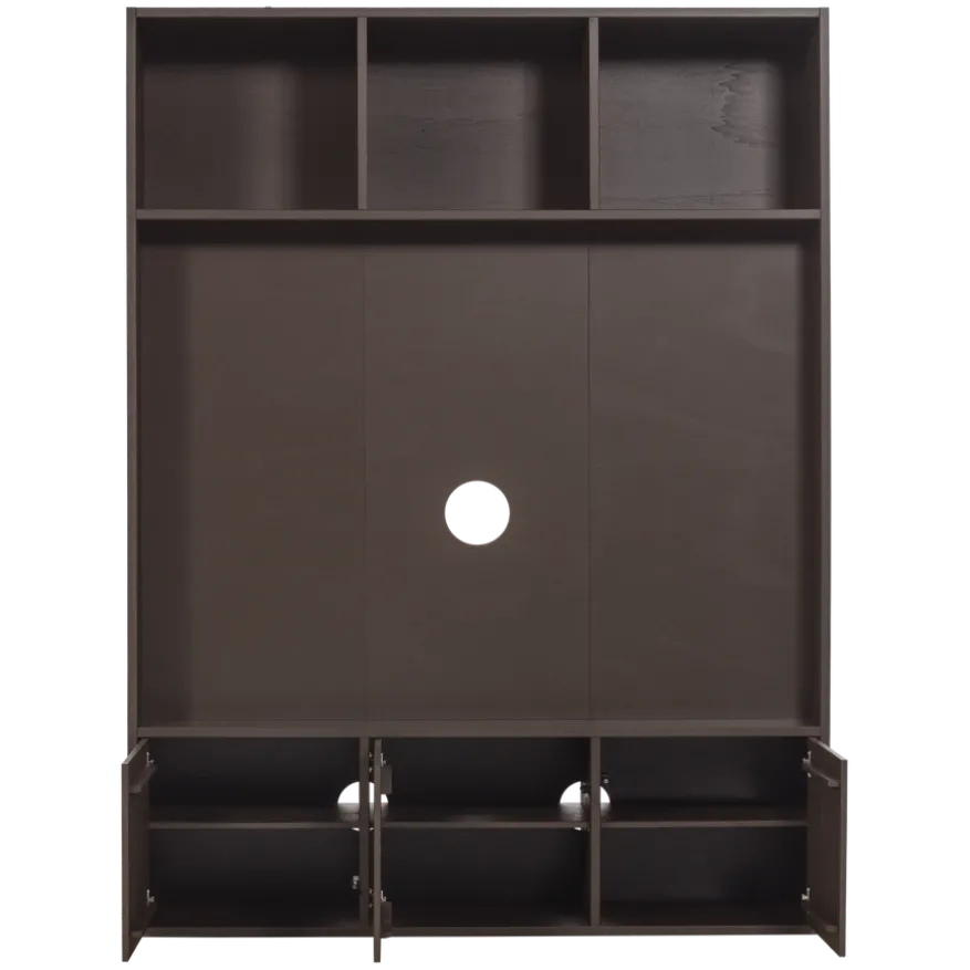 WOOOD TV-meubel Meggy Middenbruin - 160x215x40 cm