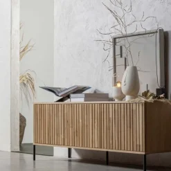WOOOD TV-meubel New Gravure Naturel - 150x56x44 cm