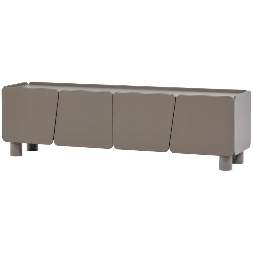 WOOOD TV-meubel Root Truffel Bruin - 200x58x45 cm