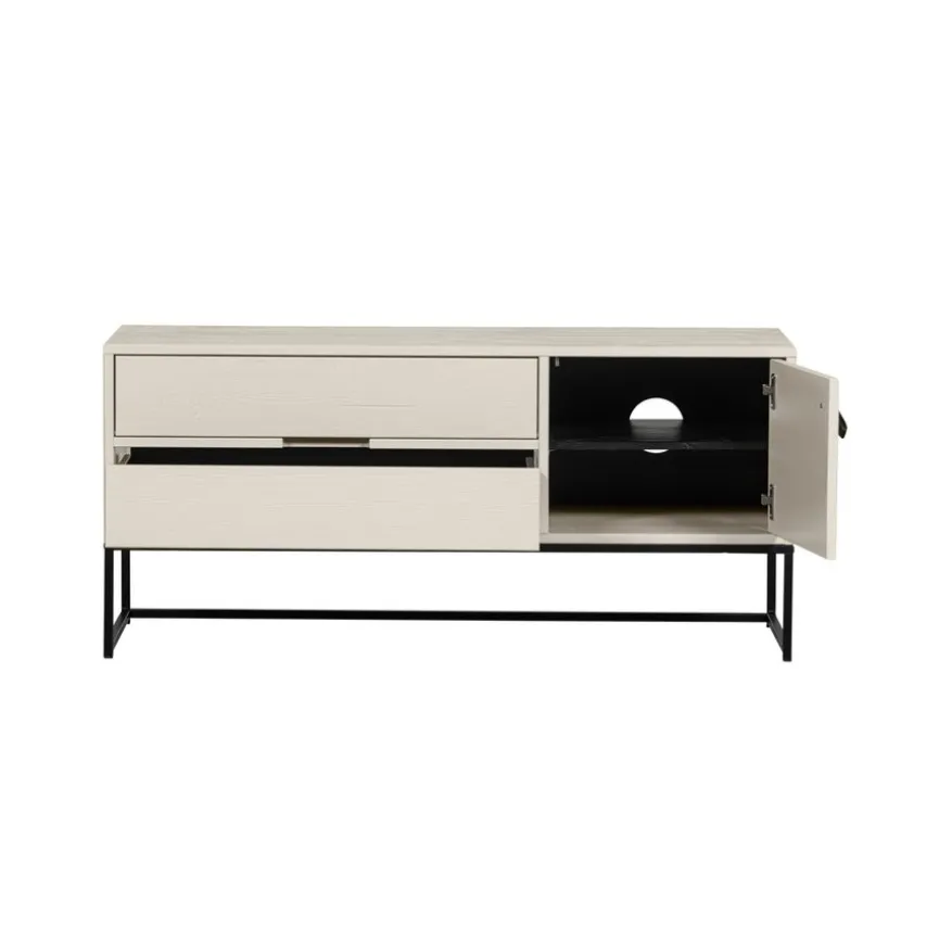 WOOOD Tv-meubel Silas Dust - 120x55x44 cm