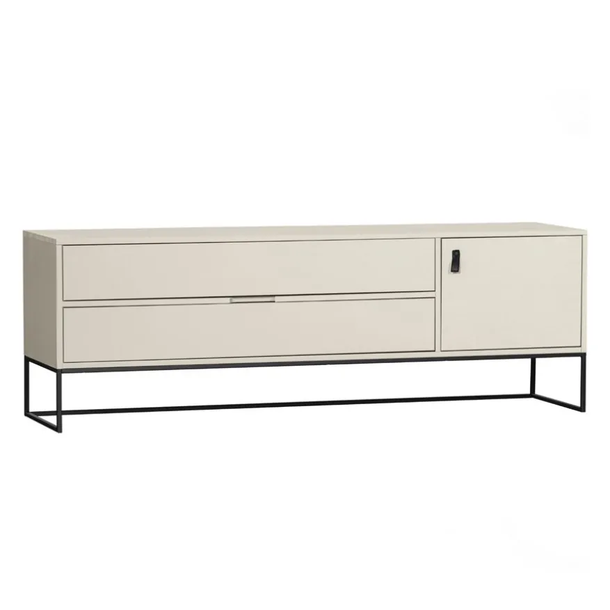 WOOOD Tv-meubel Silas Dust - 180x61x44 cm