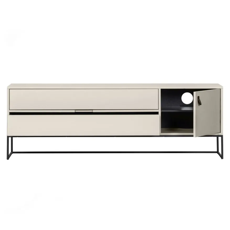 WOOOD Tv-meubel Silas Dust - 180x61x44 cm